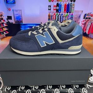 New Balance 574 Blue never worn with box